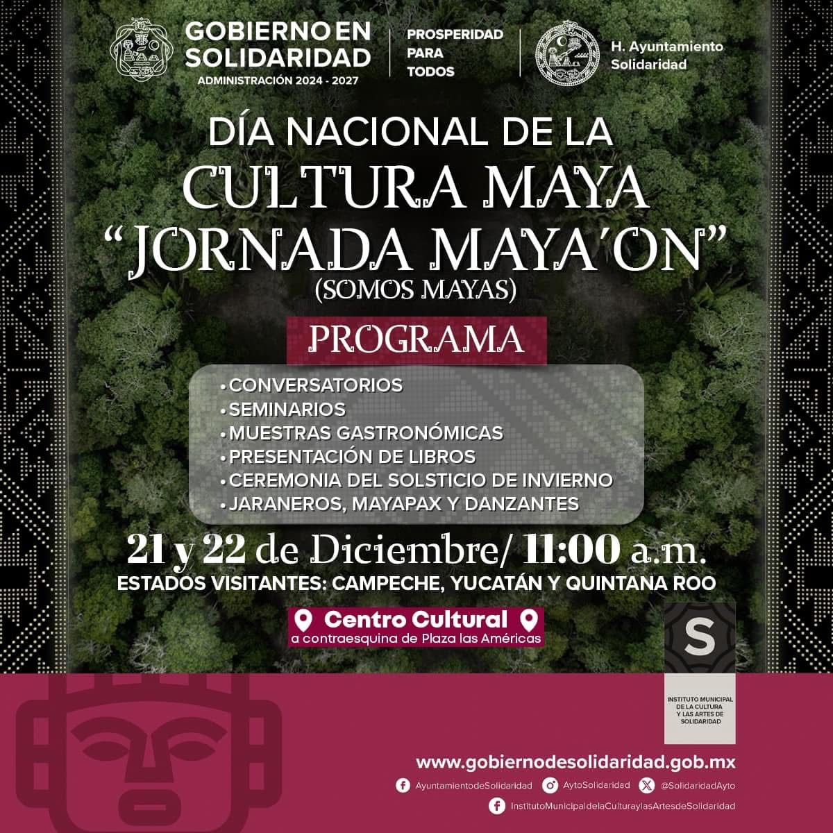 Dia nacional de la cultura maya