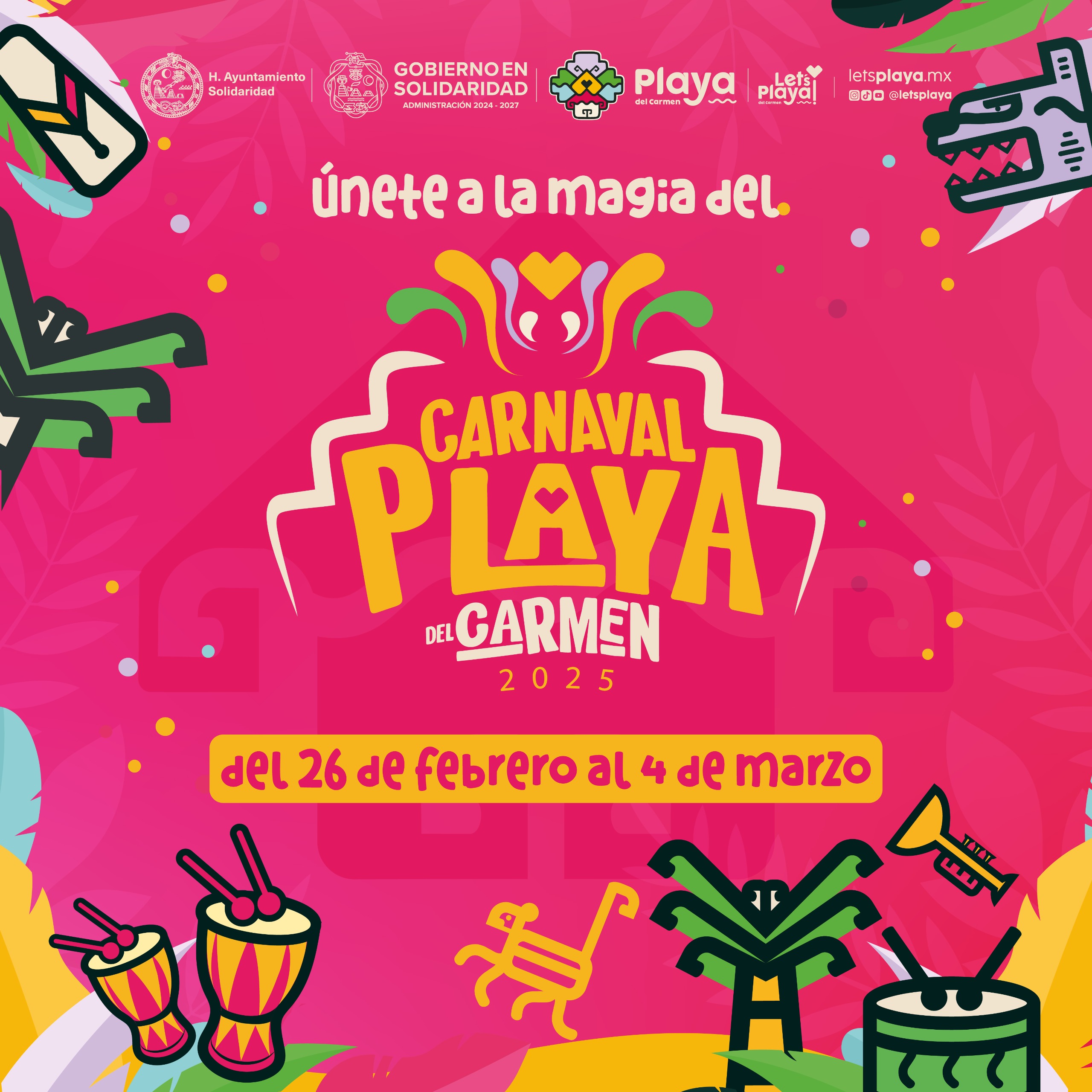 Carnaval de Playa del Carmen 2025
