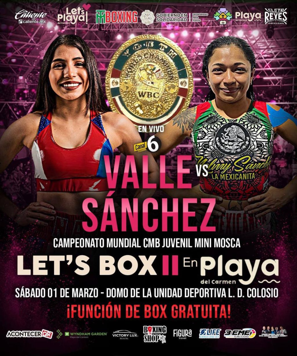 Let’s Box II: Una Noche Histórica de Boxeo y Turismo en Playa del Carmen