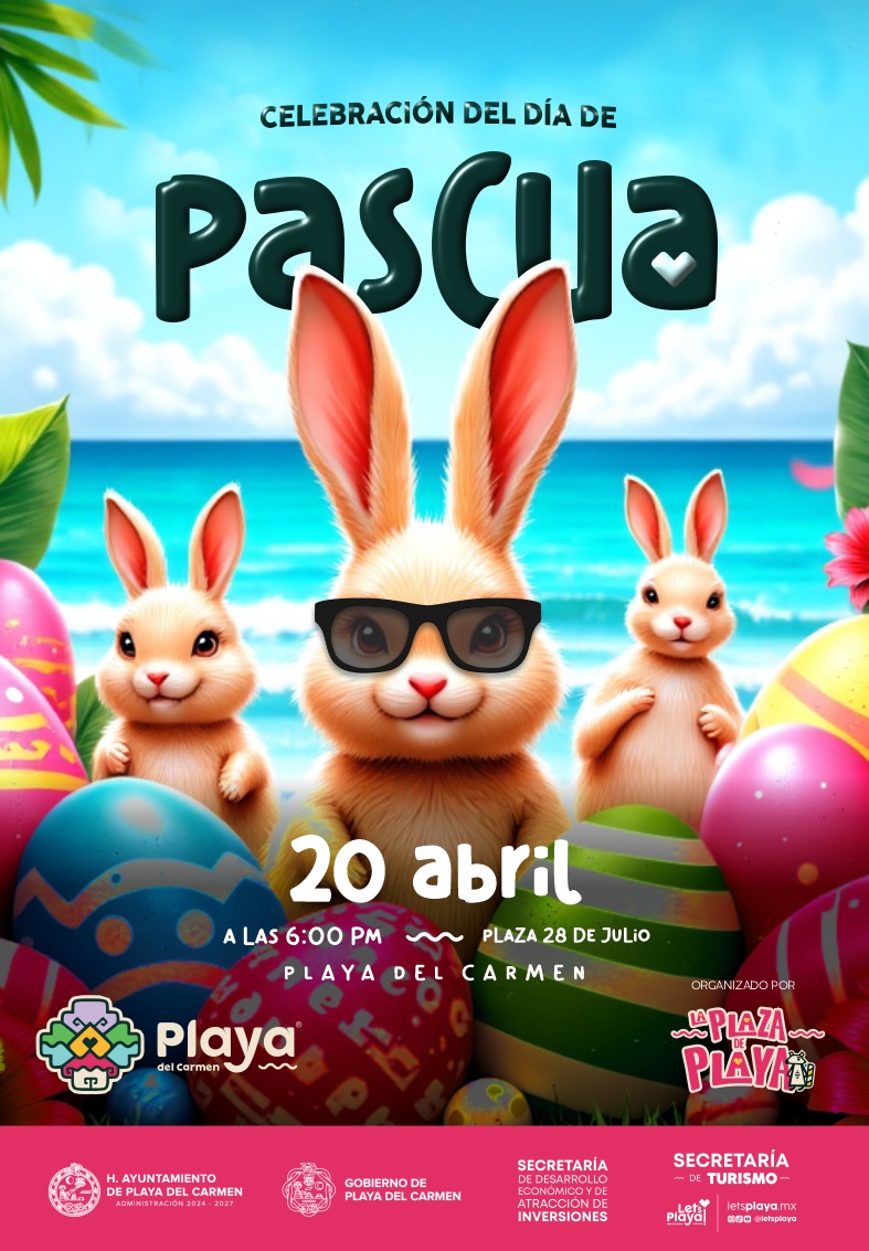 Vive el día de Pascua en Playa del Carmen